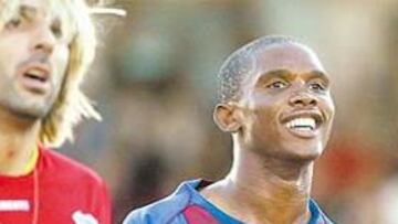 <b>PROTAGONISTA. </b>Todos los ojos estarán puestos esta noche en Samuel Etoo, duda hasta última hora.