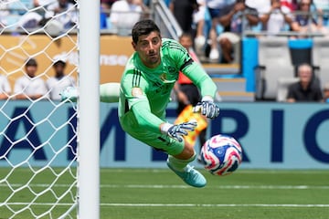 El portero belga tuvo una actuaci¨®n destacada en el partido contra el Pachuca.