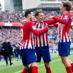 Atlético vs Levante, duelo con los goles más repartidos en LaLiga