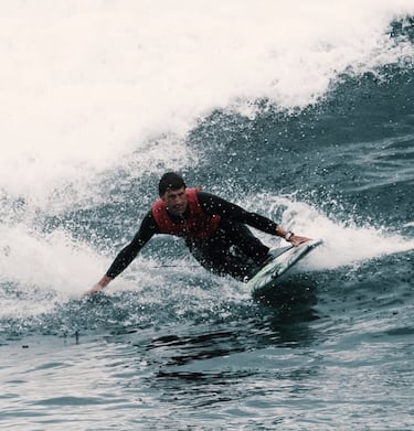 El ‘Iron Man’ que perdió una pierna y se convirtió en subcampeón del mundo de surf