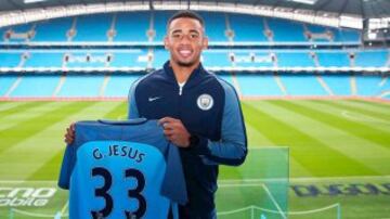 De Palmeiras al Manchester City por 32 M€.
