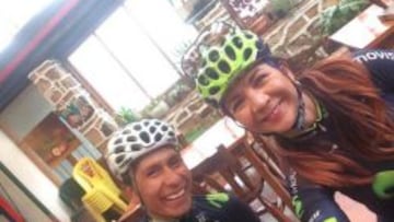 Goga Ru&iacute;z comparte con Nairo Quintana.