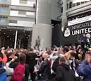 La fiesta de los hinchas del Newcastle tras pasar a ser el club más rico del mundo