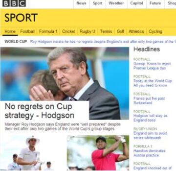 Portadas de la prensa extranjera