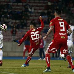 La U se impuso ante Colchagua con un jugador menos