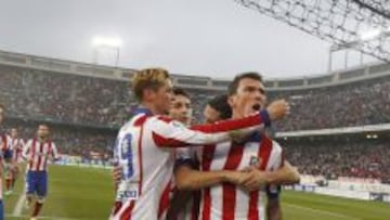 Mandzukic celebra su gol al Granada.