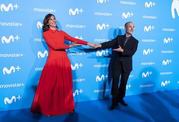 La alfombra azul del Upfront Movistar+