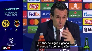 Masterclass de Emery: lección de cómo competir en Europa ante equipos físicamente superiores