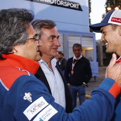 Sainz y Sordo apadrinan a Solans en su gran salto