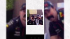 ¡Imperdible! ’Checo’ Pérez y Max Verstappen hacen reto en TikTok con Peaches de fondo