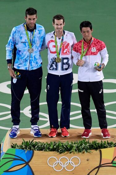 Murray, Delpo, Kerber y Garbiñe protagonizan el tenis en 2016