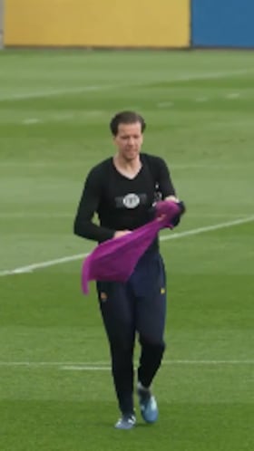 No se pierdan la imitación a Messi que hace Szczesny: acumula más de 600.000 visitas