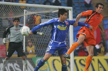 El defensa llegó el 2004 desde Palestino y en el Clausura 2006 fue titular permanente. Jugó 18 partidos.