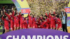 Corea del Norte vence a Japón y se corona en El Campín