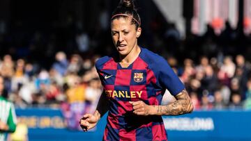 Jenni Hermoso, jugadora del Bar&ccedil;a.
 