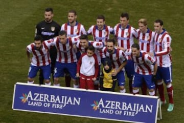 Formación del Atlético de Madrid