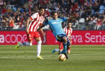 Bacca en la jugada del 0-2.