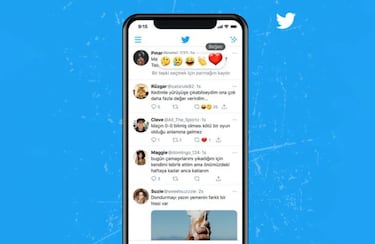 Twitter también prueba las reacciones con emojis en sus publicaciones