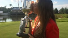 Celia Barquin, niña prodigio del golf y fan de Sergio García