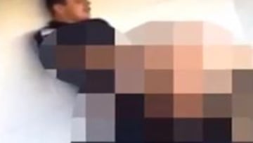 Fue grabado por un aficionado anónimo.