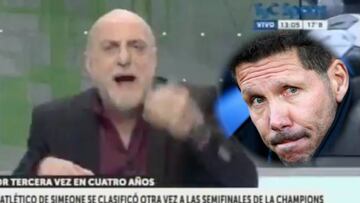 Insólito ataque en Argentina: "¡El Cholo se olvidó de soñar!"