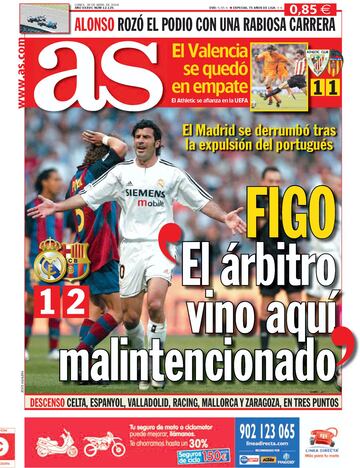 Portada del 26 de abril de 2004.