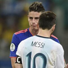 Los partidos de Colombia ante Argentina y Brasil