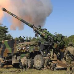 Caesar, así son los cañones que Francia ha dado a Ucrania