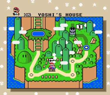 Super Mario World aparece en la consola virtual americana
