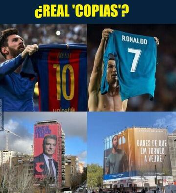 Los memes más divertidos del Real Madrid-Barcelona