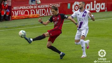 Mirandés 2 - Numancia 1: resumen, goles y resultado