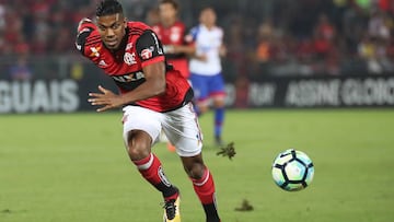 Orlando Berrío no fue incluido en la lista de jugadores inscritos por Flamengo para la Copa Libertadores