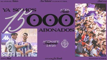 El Pucela alcanza los 15.000 socios