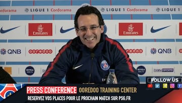 Emery: "¿Neymar al Madrid? Pregúntale a Florentino"