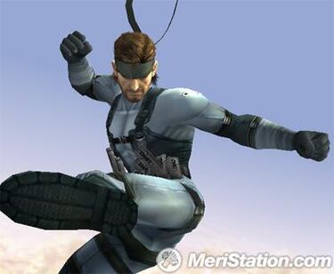 Solid Snake se deja ver en Smash Bros. Brawl