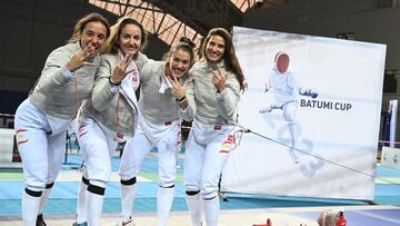 Bronce del equipo español en la Copa del Mundo de sable.