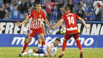 Imagen del Almería-Tenerife.