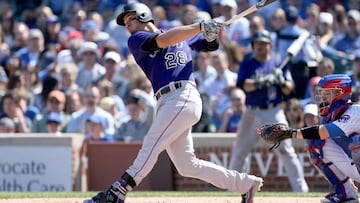 Nolan Arenado supuso la gran diferencia en el partido entre Chicago Cubs y Colorado Rockies.