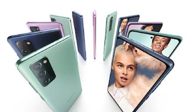 Samsung Galaxy S20 FE: características y precio del pequeño Galaxy S20