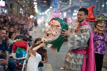 El Entierro de la Sardina es una fiesta pagana que se celebra todos los años el sábado posterior a la Semana Santa, durante las Fiestas de Primavera de Murcia. Su acto central es un desfile de carrozas que culmina con la quema de la sardina. El festejo está organizado y planificado por la Agrupación Sardinera, con el objetivo de convertirlo en un referente a nivel nacional e internacional.