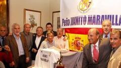 Homenaje de la Peña Juanito Maravilla a Del Bosque