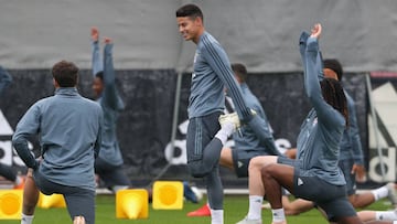 James Rodríguez, jugador del Bayern Múnich