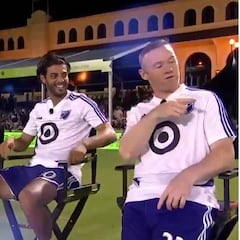 Sólo miren la cara que le dejó a Rooney: Joao Félix haciendo de las suyas en EE.UU