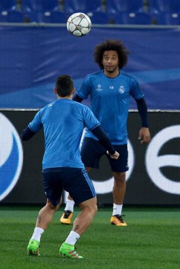 Marcelo in action at the Olimpico.