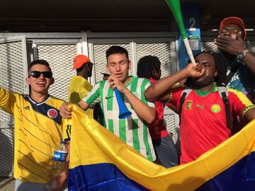 La Selección Colombia nunca está sola: Ambientazo en Getafe