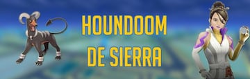 Cómo vencer al Houndoom de Sierra en Pokémon GO