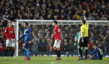 Alexis Sánchez fue una de las buenas figuras del triunfo de Arsenal sobre Manchester United.