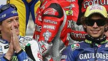 <b>FAVORITOS.</B> Sete Gibernau y Valentino Rossi son los dos grandes favoritos para ganar el Mundial en MotoGP.