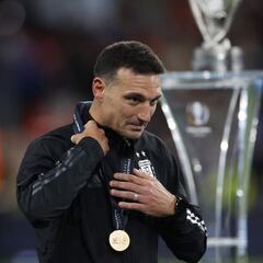 Scaloni: “No somos candidatos para el Mundial”