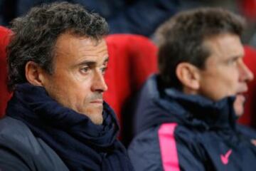 Luis Enrique  entrenador del Barcelona